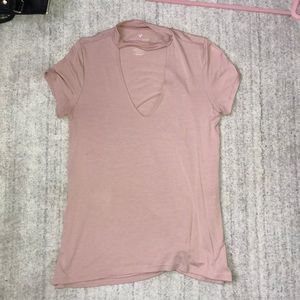 Pink t shirt from American Eagle